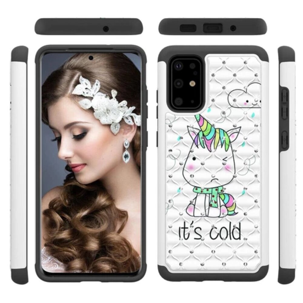 NWT Samsung Galaxy Note 9 Hard Case PC+TPU 2in1 Shockproof Hybrid Phone Case